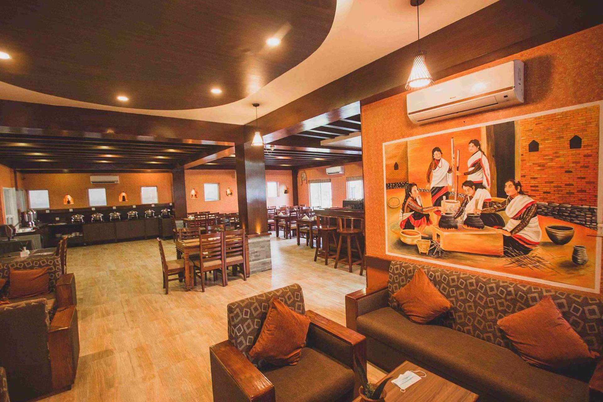 Mount View Pokhara Hotel Bagian luar foto